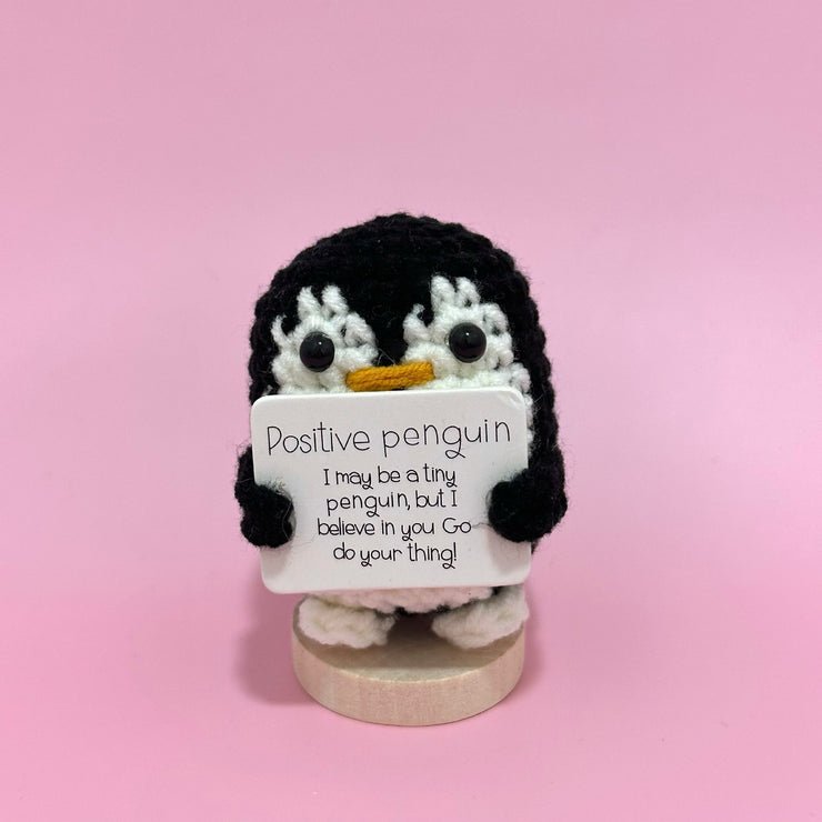 New Cute Positive Energy Emotional Cucumber Pickle Doll Knitting