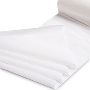 White toilet paper for household use