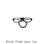 Portable Magnetic Absorption Hang Neck Reading Glasses Men Magnet Reading Glasses Women Diopter Glasses