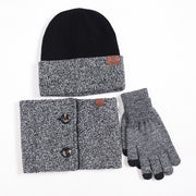 Three-piece glove set