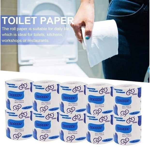 Simple Packaging Household Toilet Paper Rolls