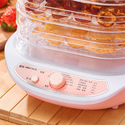 MINI Dried Fruit Vegetables Machine Household Dehydrated 5 Trays Snacks Air Dryer