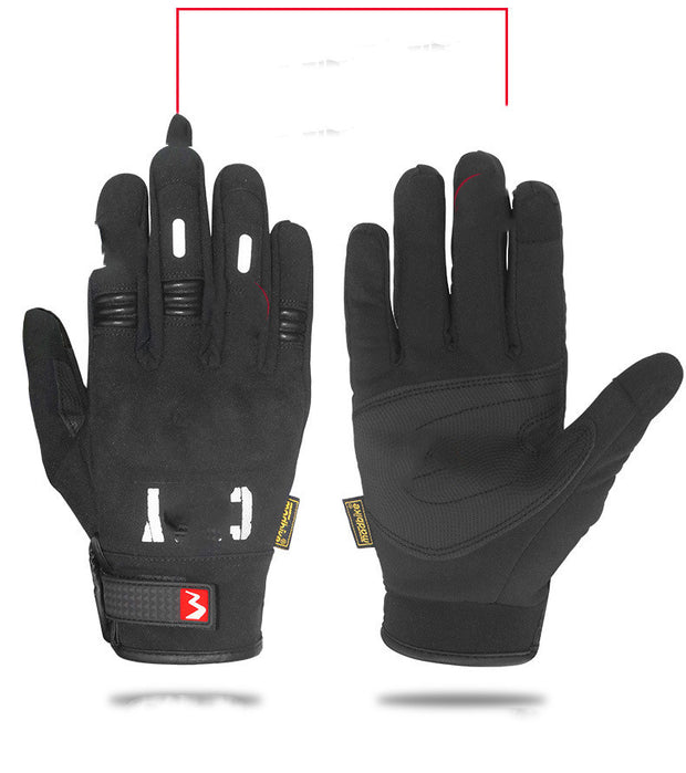 Motorcycle Can Touch Outdoor Riding Gloves