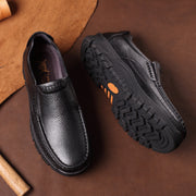 Fashionable Breathable Soft Sole Business Leather Shoes