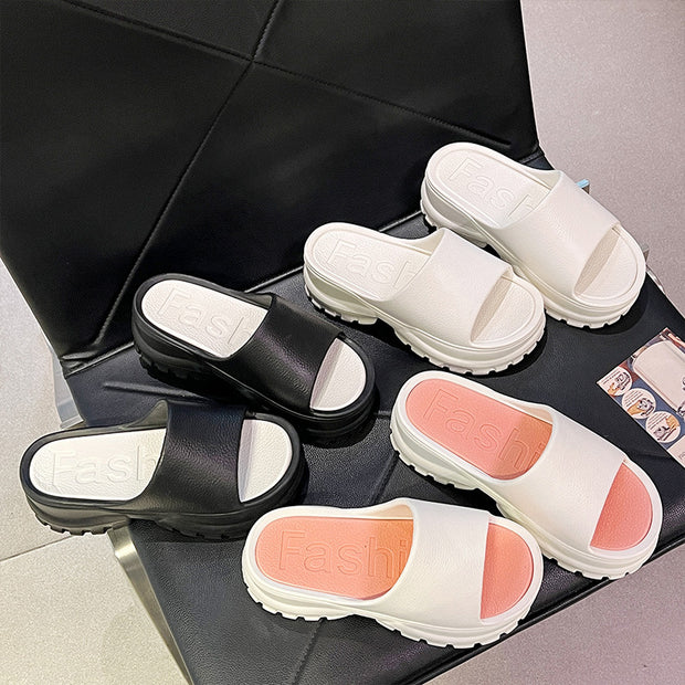 Women's Flip-flops Fashion Casual Beach Platform Slippers