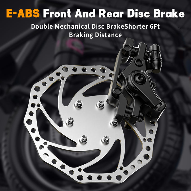 ASKGO Electric Scooter Adults, 500W Motor, 20mph Speed 30Miles Long Range Electric Scooter With Seat, Dual Disc Brakes, 48V 15AH E Scooter For Commuter, Travel