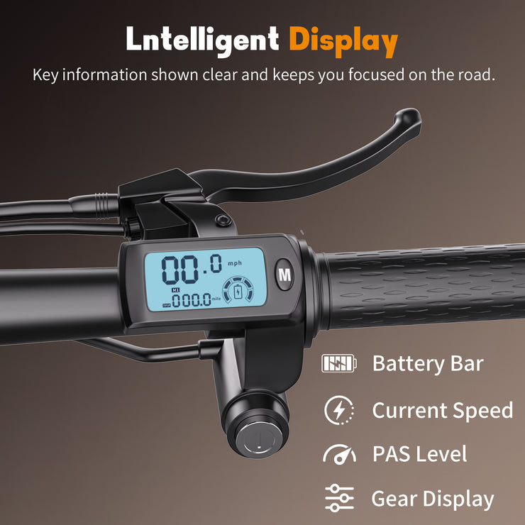 ASKGO Electric Scooter Adults, 500W Motor, 20mph Speed 30Miles Long Range Electric Scooter With Seat, Dual Disc Brakes, 48V 15AH E Scooter For Commuter, Travel