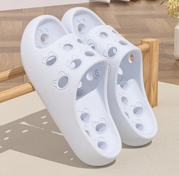Non-slip Deodorant Leaking Quick-drying Bathroom Slippers