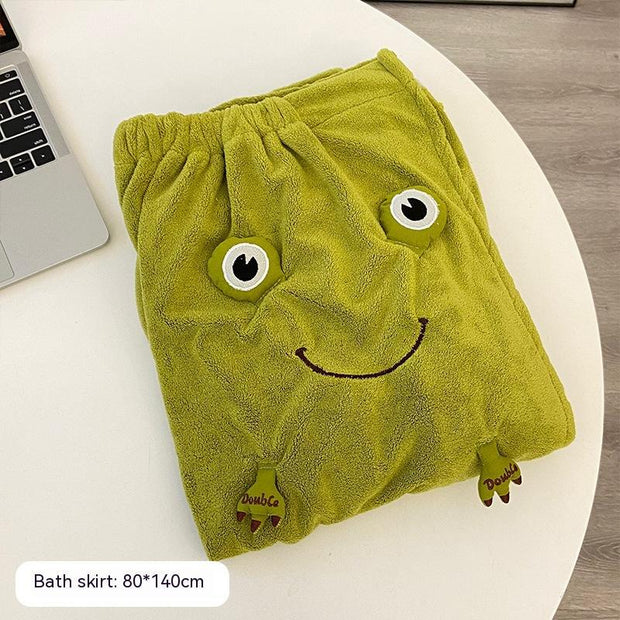 Wearable And Wrappable Bathing Skirt, Household Bathing Towel, Large Towel, Absorbent