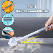4 In 1 Multifunctional Hair Removal Brush Pet Dog Cat Hair Cleaner Brush Cat Hair Remover Window Screen Cleaning Tool Gadgets