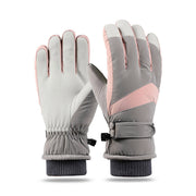 Couple Winter Fleece Thickened Warm And Windproof Gloves