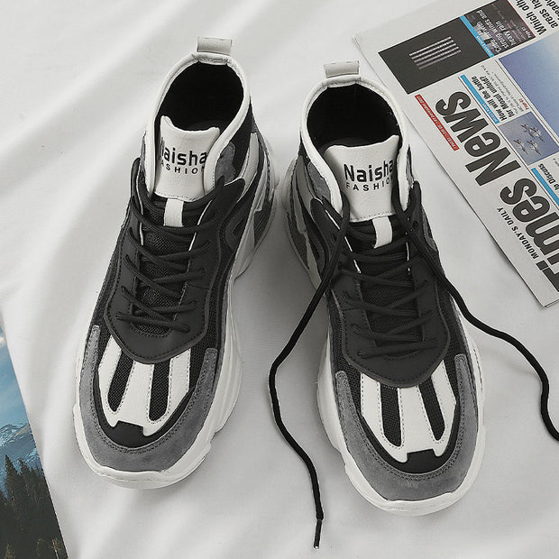 High-top Sneakers, Fashion Casual Shoes, Comfortable Travel Shoes