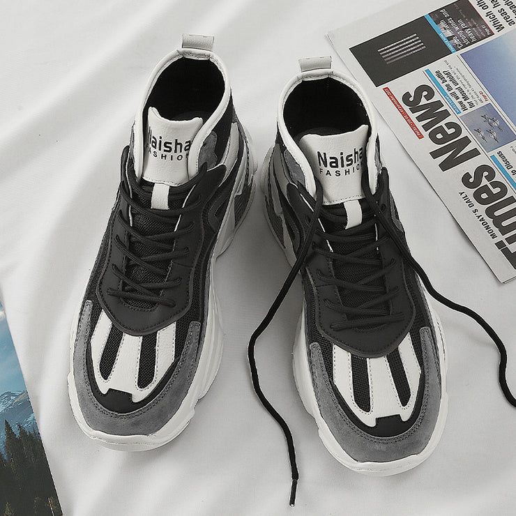 High-top Sneakers, Fashion Casual Shoes, Comfortable Travel Shoes