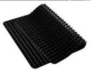 Non Stick Silicone Pyramid Cooking Mat Baking Mat With Grid Versatile Oven BBQ Cooking Mat Heat Resistant Mat Kitchen Tools Kitchen Gadgets