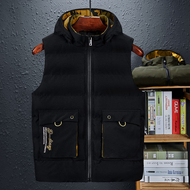 Hooded Outerwear Fashion Zipper Jacket All-match Clothes