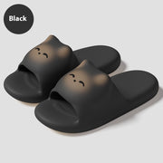 Cartoon Cat Slippers Home Non-slip Floor Bathroom Slipper Summer Bedroom House Shoes