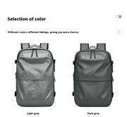 Multifunctional Travel Vacuum Compression Backpack Men