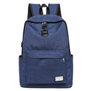 Backpack Grey Anti Theft Bag