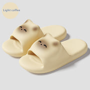 Cartoon Cat Slippers Home Non-slip Floor Bathroom Slipper Summer Bedroom House Shoes