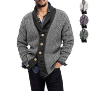Lapel Knit European And American Amazon Sweater Men