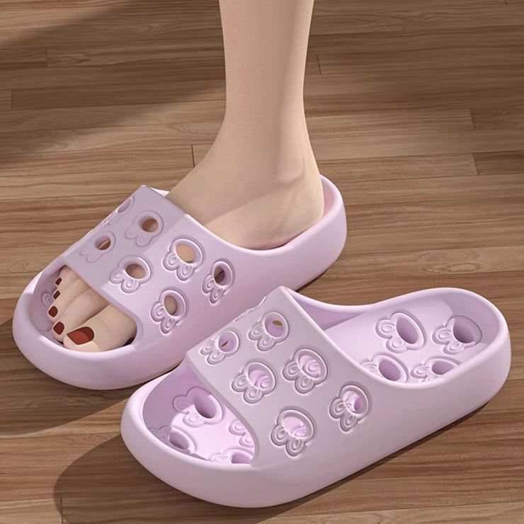 Non-slip Deodorant Leaking Quick-drying Bathroom Slippers