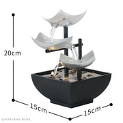 New Home Decoration Flowing Water Ornaments Desktop Fountain Crafts For Home Decor