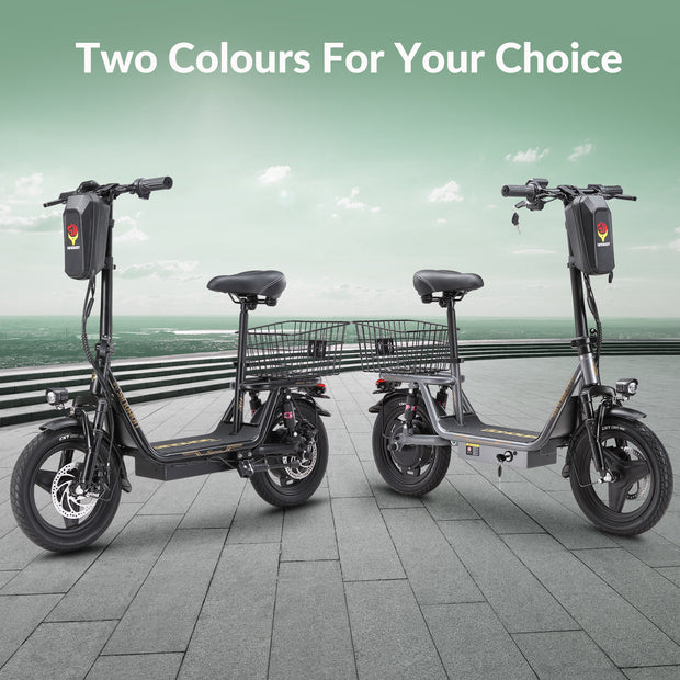 K14Electric Scooter Motor Power 500W Battery Capacity 36V 15.6Ah Tire Size 14inches Max Speed 32KM