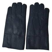 Men's Winter Sheepskin Wool Gloves For Warmth And Wind Protection