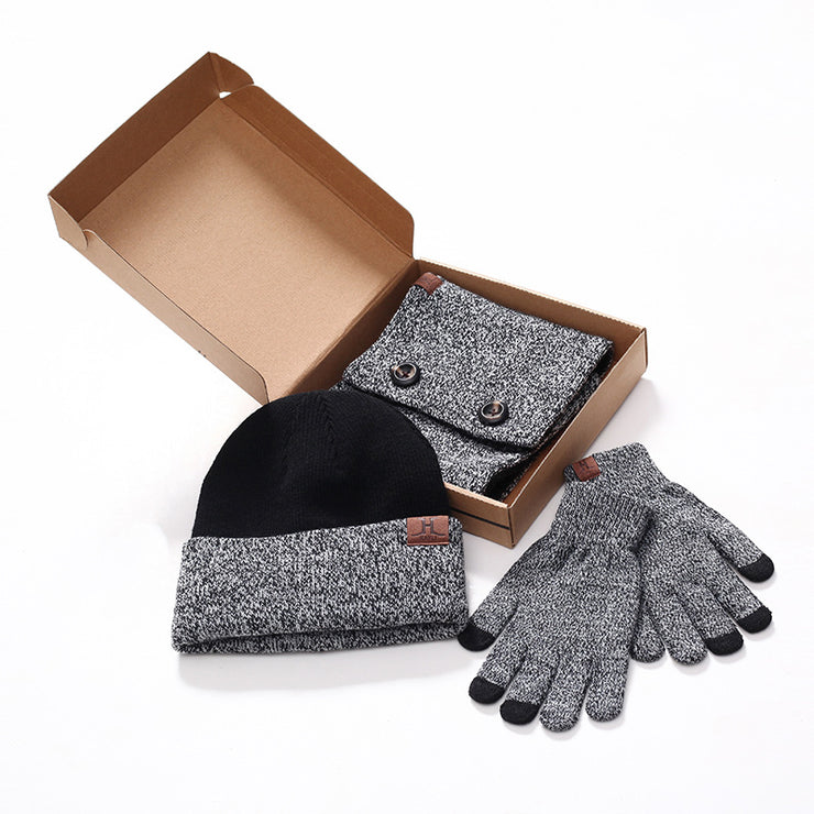 Three-piece glove set