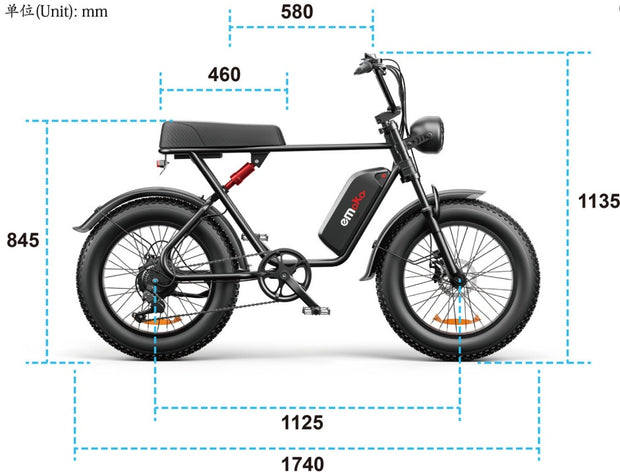 C91 - 20 Inch 20A Electric Bike ---- Purchase Style, Please Check The Details