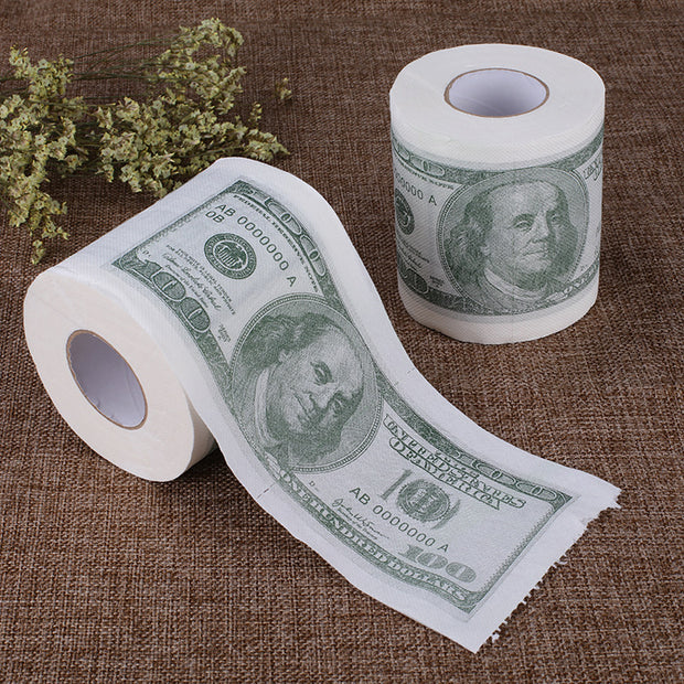 Printing Small Roll Can Be Customized Color Toilet Paper