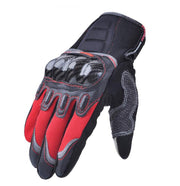 All-finger Mobile Phone Touch Screen Knight Carbon Fiber Drop-resistant Gloves