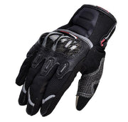 All-finger Mobile Phone Touch Screen Knight Carbon Fiber Drop-resistant Gloves