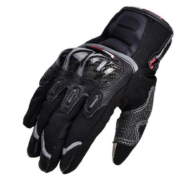 All-finger Mobile Phone Touch Screen Knight Carbon Fiber Drop-resistant Gloves