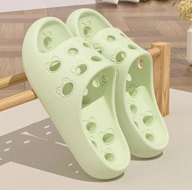 Non-slip Deodorant Leaking Quick-drying Bathroom Slippers