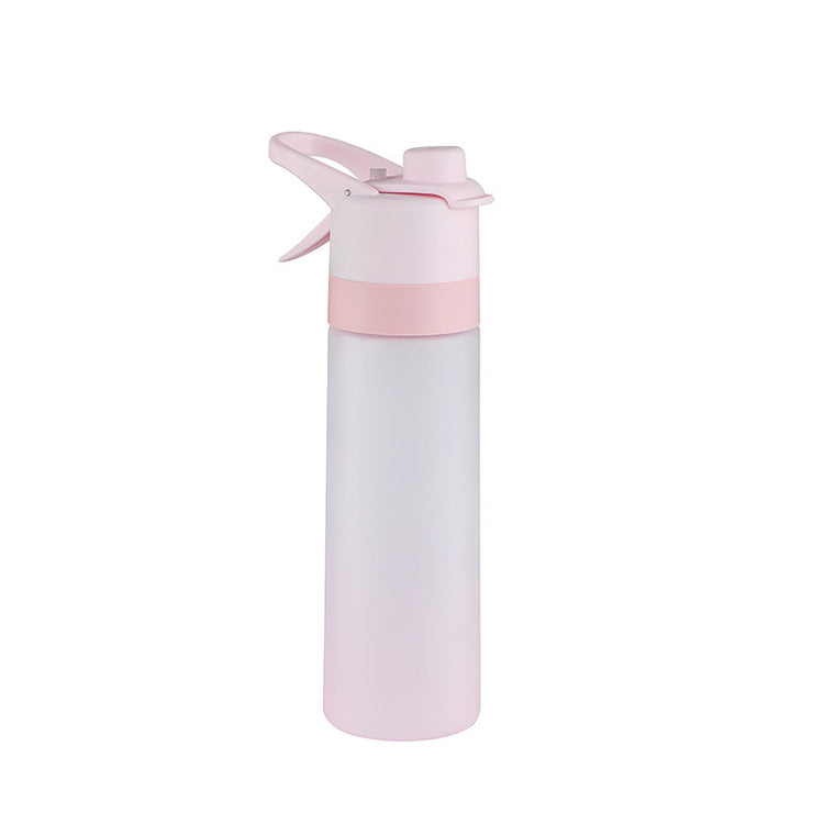 Spray Water Bottle For Girls Outdoor Sport Fitness Water Cup Large Capacity Spray Bottle BPA Free Drinkware Travel Bottles Kitchen Gadgets