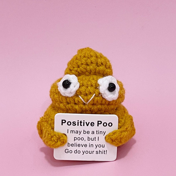 New Cute Positive Energy Emotional Cucumber Pickle Doll Knitting