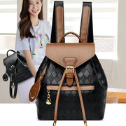 Female Backpack Casual Multifunction Women Leather Backpack Shoulder School Travel Back Pack