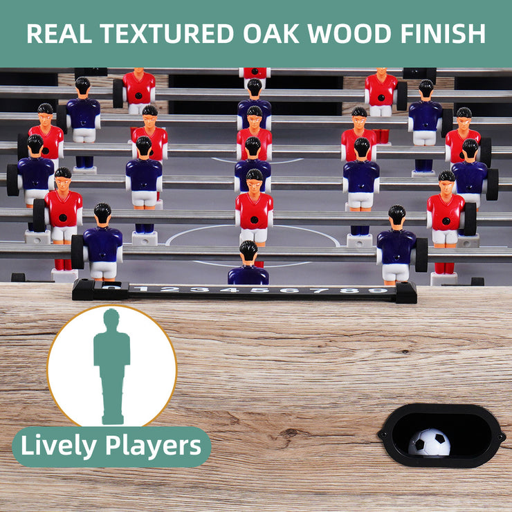 48 Inch Full Size Foosball Table For Kids And Adults