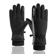 Couple Winter Fleece Thickened Warm And Windproof Gloves
