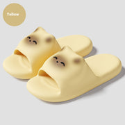 Cartoon Cat Slippers Home Non-slip Floor Bathroom Slipper Summer Bedroom House Shoes