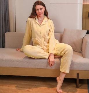 Women's Velvet Pajama Set