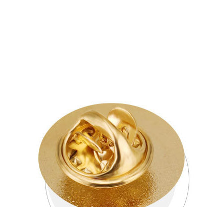 Flag Crystal Epoxy Badge Brooch