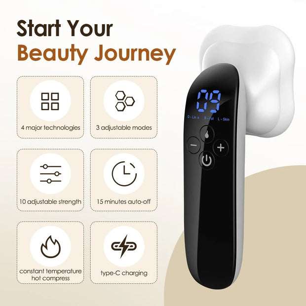 Amazon EMS Current Ultrasonic Fat Removal Machine SHEIN Massage Instrument Fat Burning Shaping TEMU Fat Dissolving Instrument Weight Loss Instrument
