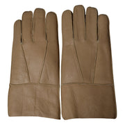 Men's Winter Sheepskin Wool Gloves For Warmth And Wind Protection