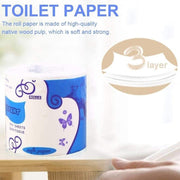 Simple Packaging Household Toilet Paper Rolls