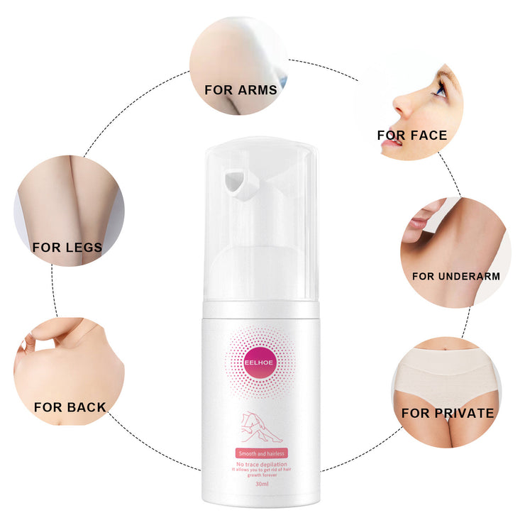 30ml 100ml Hair Removal Spray Depilatory Armpit Hair And Legs Hair Foam Mousse And Removal Is Gentle Hair Cream Spray Non-irritating