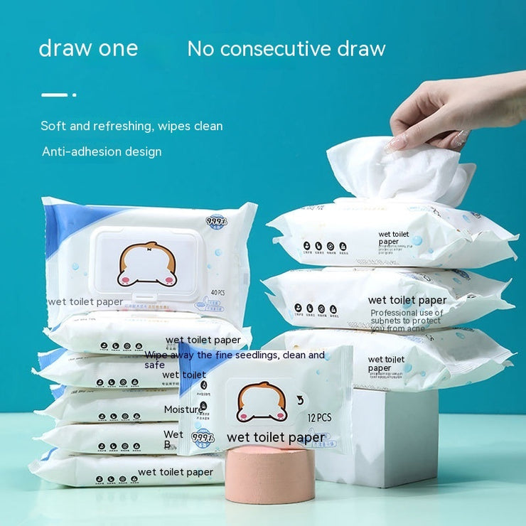 Wet Toilet Paper Portable Women And Babies