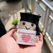 New Cute Positive Energy Emotional Cucumber Pickle Doll Knitting