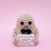 New Cute Positive Energy Emotional Cucumber Pickle Doll Knitting